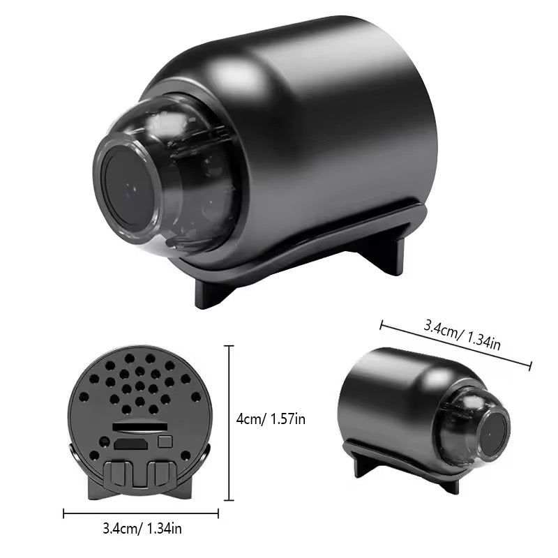 Mini Pet Surveillance Camera – 1080P HD, Night Vision & Motion Alerts