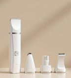 4-in-1 Pet Grooming Trimmer | Quiet 45dB | USB-C Rechargeable | 50-Min Battery | Cats & Dogs
