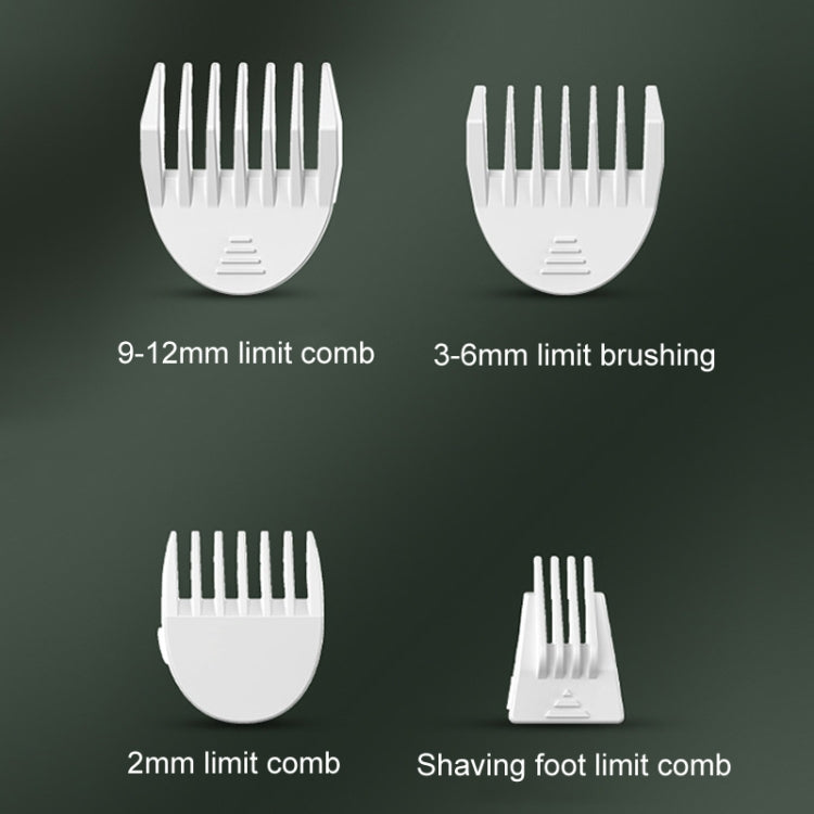4-in-1 Pet Grooming Trimmer | Quiet 45dB | USB-C Rechargeable | 50-Min Battery | Cats & Dogs