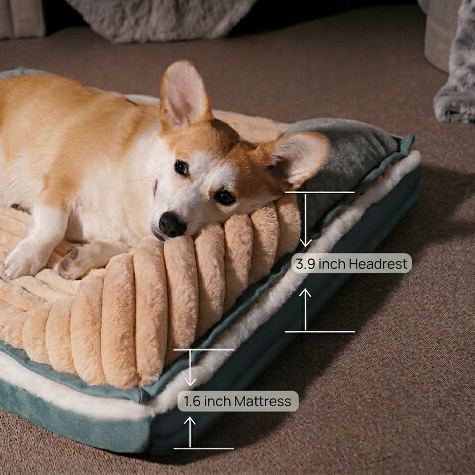 Memory Foam Dog Mat – Ergonomic Support & Removable Washable Cover