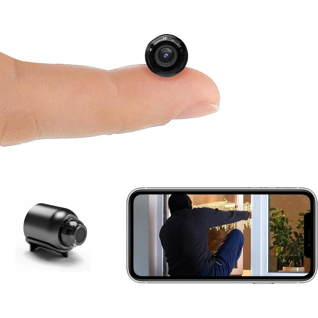 Mini Pet Surveillance Camera – 1080P HD, Night Vision & Motion Alerts