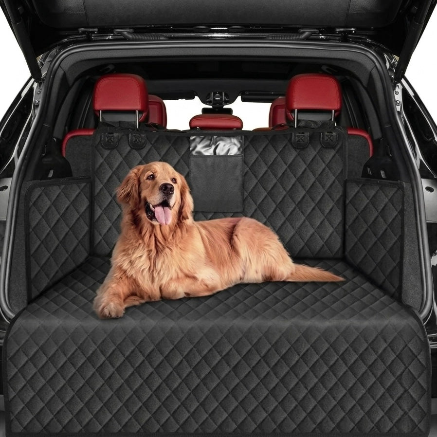Heavy-Duty Waterproof SUV Cargo Liner – Non-Slip, Bumper Flap & Oxford Fabric