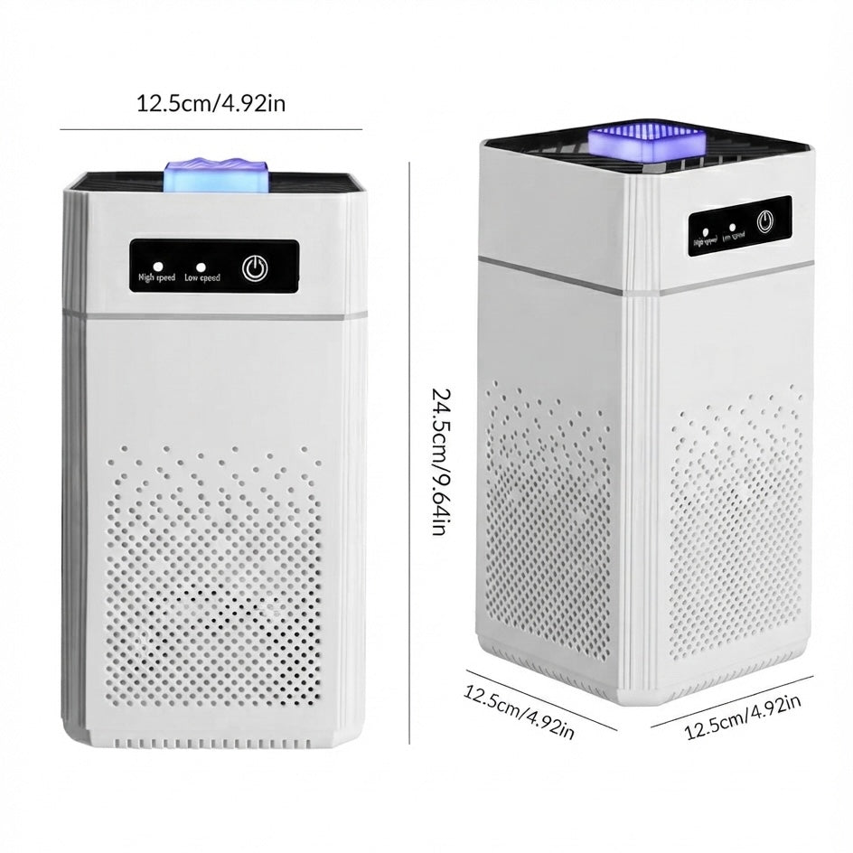 HEPA Air Purifier for Pets | 360° Air Intake | 20dB Sleep Mode | USB | 20m² / 215 sq.ft Coverage