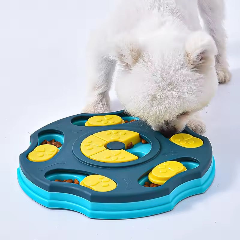 Beginner Dog Puzzle Toy – Simple Compartments for Mental Stimulation & Confidence Building