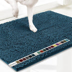 Absorbent Chenille Entryway Rug – Non-Slip TPR Backing & Machine Washable