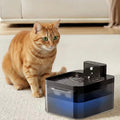 Automatic Cat Water Fountain | 2.2L | Infrared Sensor | USB-C Rechargeable | Quiet | Black