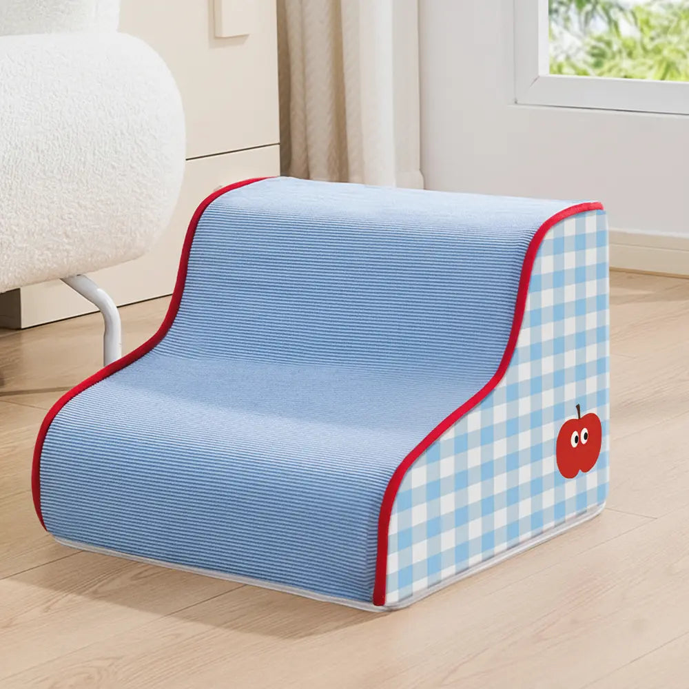 Orthopedic Dog Stairs – High-Density Foam & Non-Slip Base