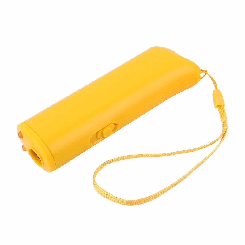 Handheld Ultrasonic Dog Training Device – Portable with Built-In Flashlight