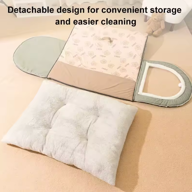CozyCave | Large Dog Bed with Removable Washable Mat | Warm Shelter for Comfort