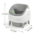 Automatic Self-Cleaning Cat Litter Box – 15L Capacity & Smart App Control
