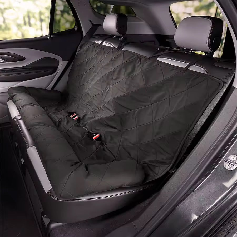 Dog Car Bed & Seat Cover | 2-in-1 | Anti-Slip | Waterproof | Machine Washable | 92x127cm