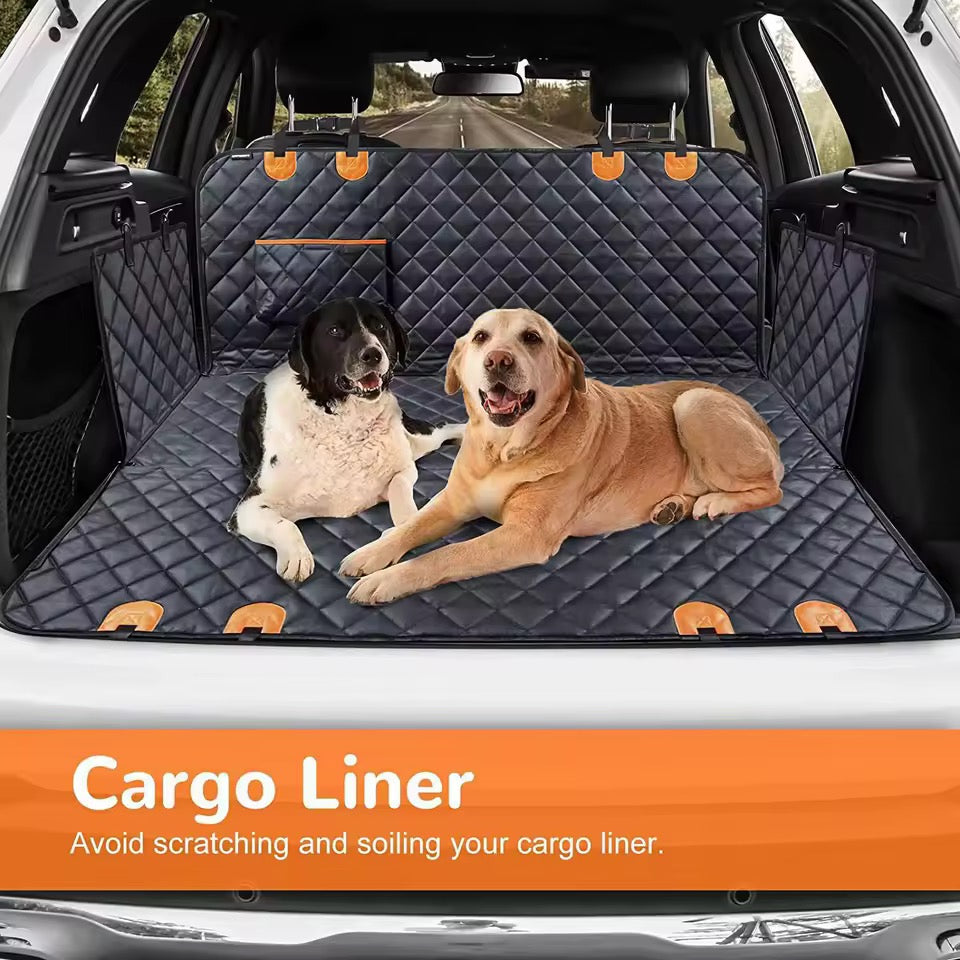 TravelMate | Dog Car Seat Cover with Waterproof Protection | Back Seat Cover for Stress-Free Travel