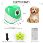Automatic Ball Launcher for Dogs – 3 Distance Settings & 6 Balls Included