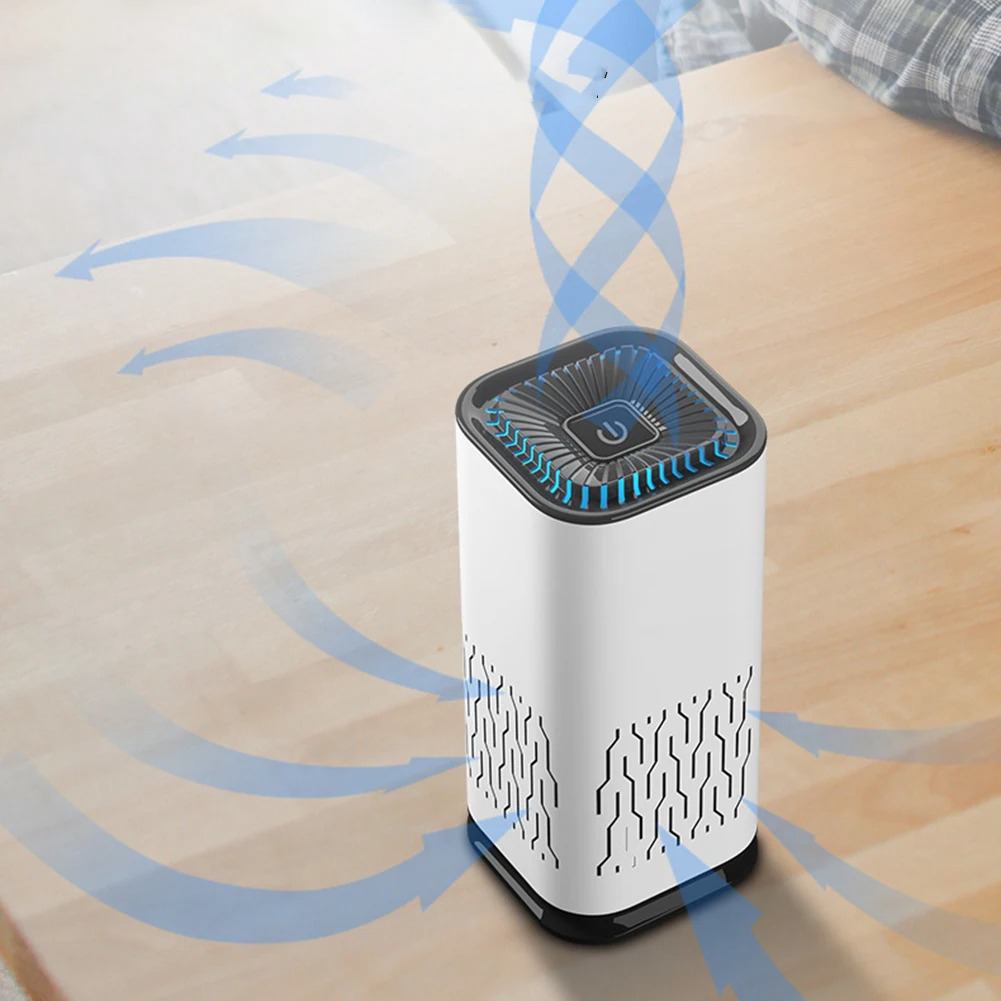 Pet Air Purifier – H13 HEPA Filter, 7 LED Colors & Ultra-Quiet Operation