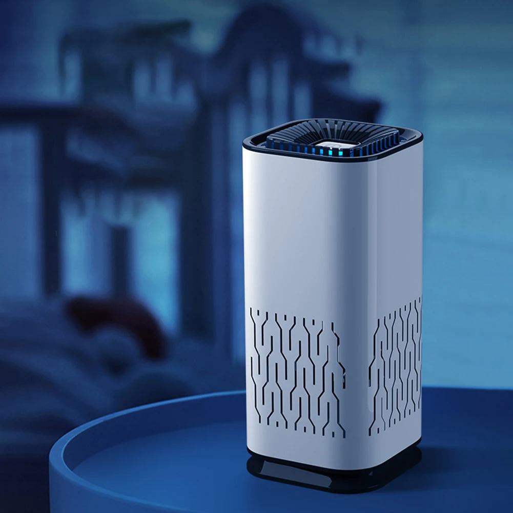 Pet Air Purifier – H13 HEPA Filter, 7 LED Colors & Ultra-Quiet Operation