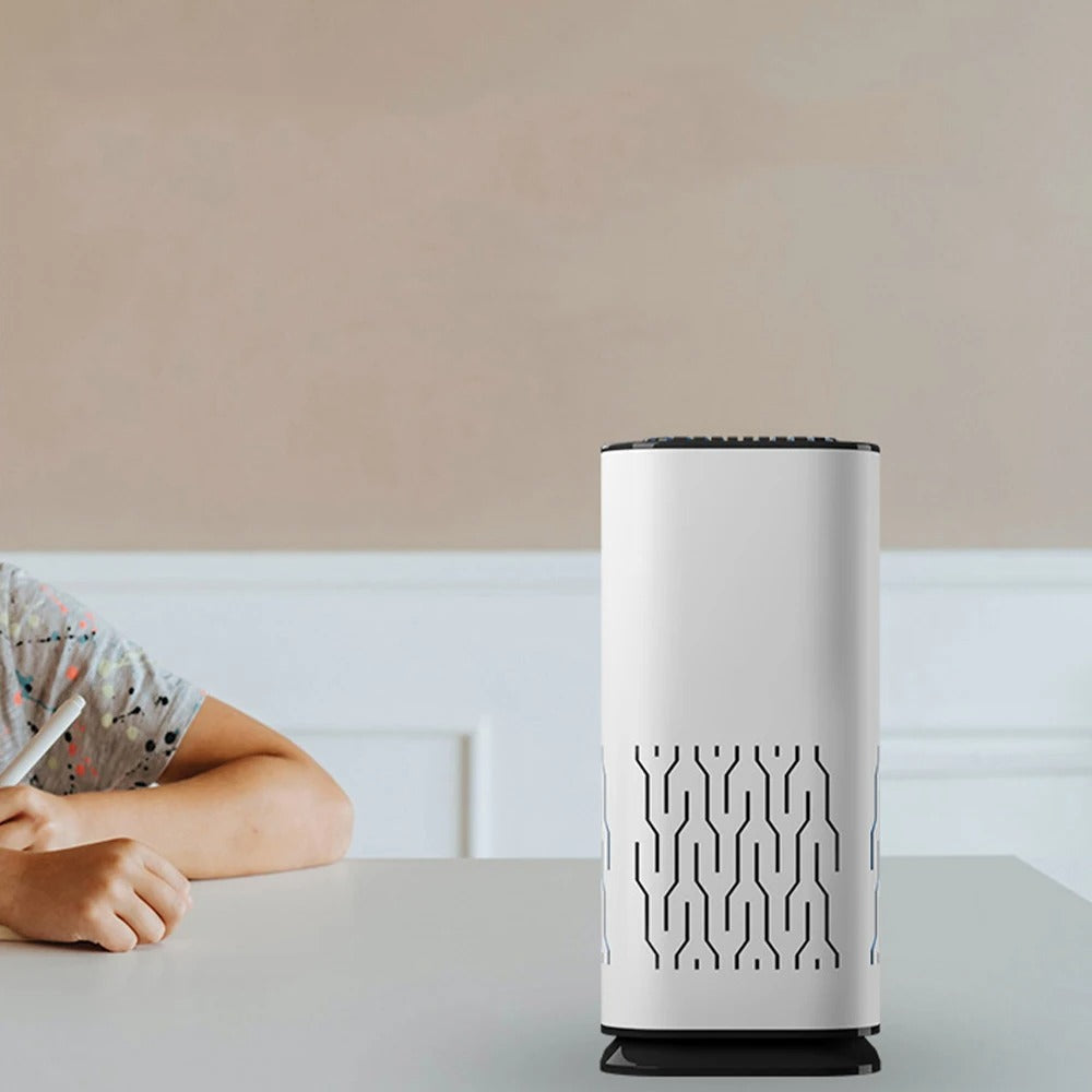 Pet Air Purifier – H13 HEPA Filter, 7 LED Colors & Ultra-Quiet Operation