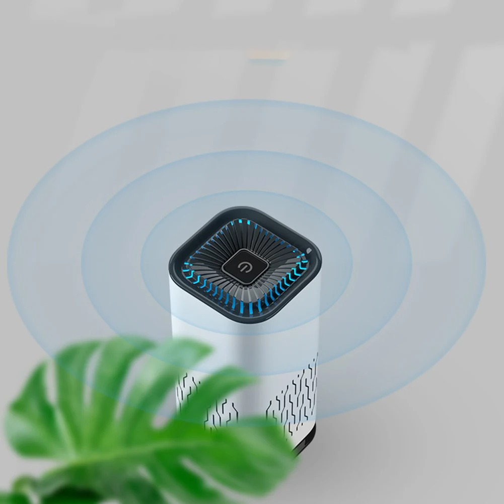 Pet Air Purifier – H13 HEPA Filter, 7 LED Colors & Ultra-Quiet Operation