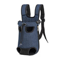 Legs-Out Pet Carrier Backpack – Adjustable, Breathable Mesh & Internal Safety Leash