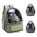 Pet Carrier Backpack – Bubble Window, Ventilation & Ergonomic Padded Straps
