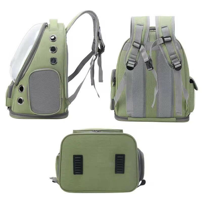 Pet Carrier Backpack – Bubble Window, Ventilation & Ergonomic Padded Straps