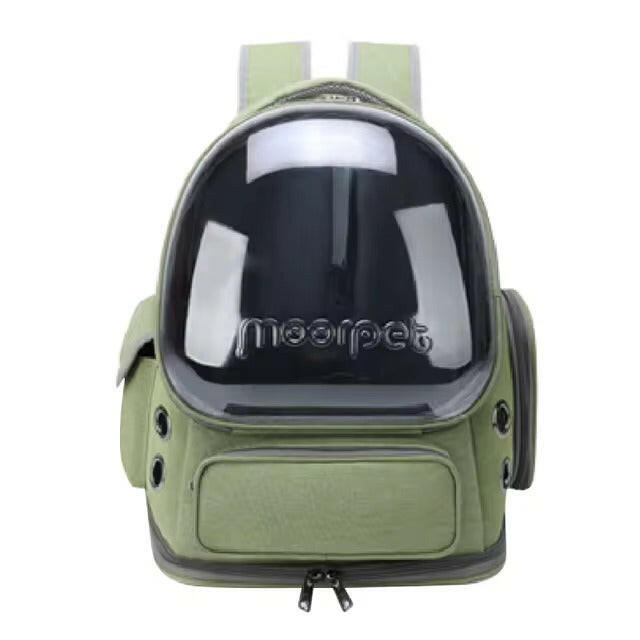 Pet Carrier Backpack – Bubble Window, Ventilation & Ergonomic Padded Straps