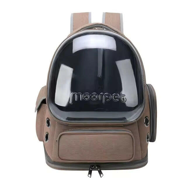 Pet Carrier Backpack – Bubble Window, Ventilation & Ergonomic Padded Straps