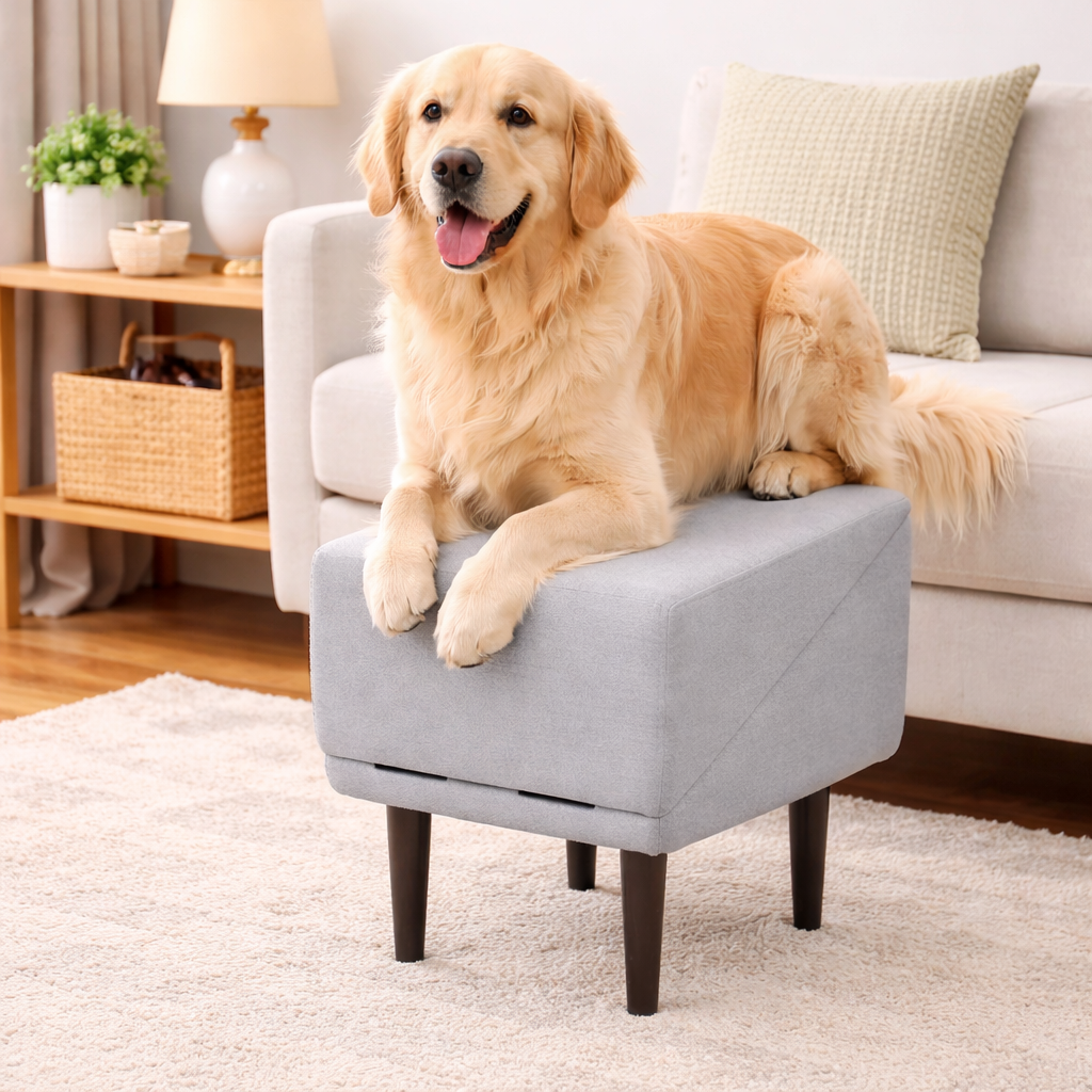 Pet Steps | 2-in-1 Dog Ramp for Bed & Car with Non-Slip Surface | Versatile Mobility Solution for Small Pets