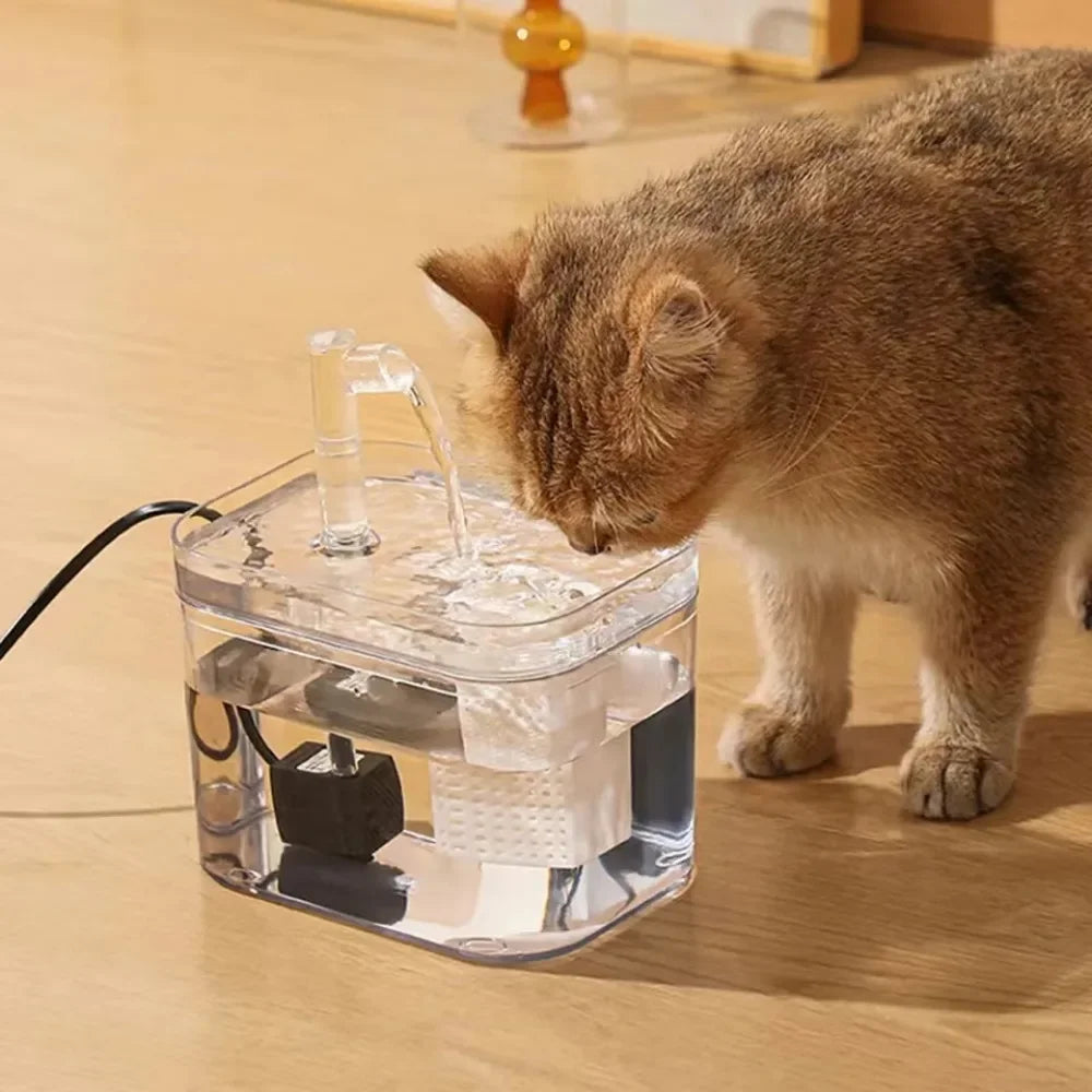 Pet Water Fountain – 1.5L Capacity, Multi-Stage Filtration & Silent Pump