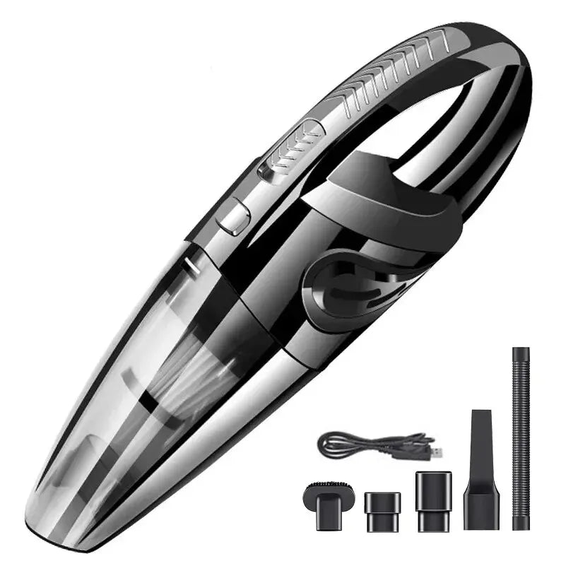 Handheld Vacuum Cleaner – 9000Pa Cyclone Suction, Cordless & Lightweight for Home, Car & Pet Hair Cleanup
