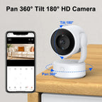 5MP Pet Camera – 360° Pan, Two-Way Audio & Motion Tracking