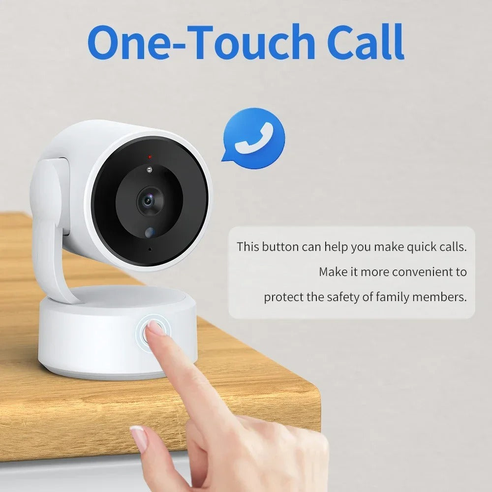 5MP Pet Camera – 360° Pan, Two-Way Audio & Motion Tracking