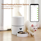 4L Automatic Pet Feeder – App-Controlled with Scheduling & Battery Backup