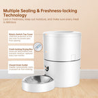 4L Automatic Pet Feeder – App-Controlled with Scheduling & Battery Backup