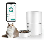 4L Automatic Pet Feeder – App-Controlled with Scheduling & Battery Backup