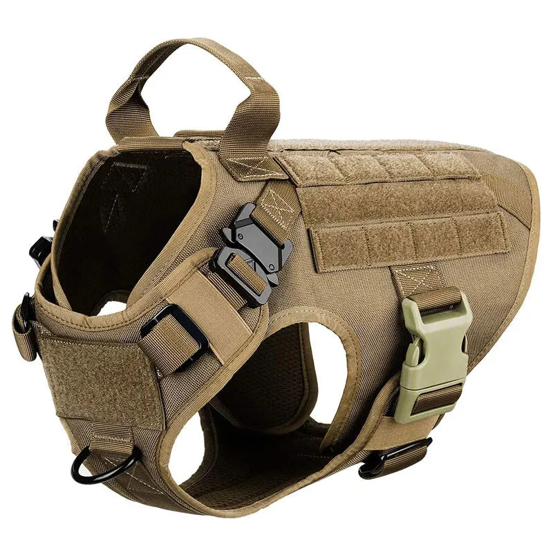 AlphaPaw | Tactical Dog Harness – Durable Vest with Handle