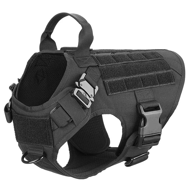 AlphaPaw | Tactical Dog Harness – Durable Vest with Handle