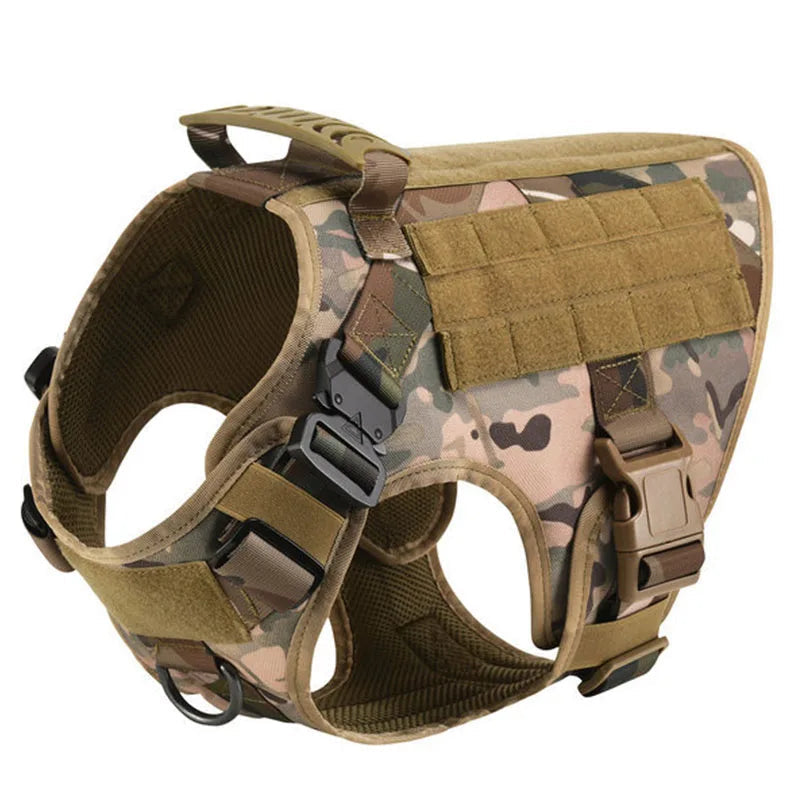 AlphaPaw | Tactical Dog Harness – Durable Vest with Handle