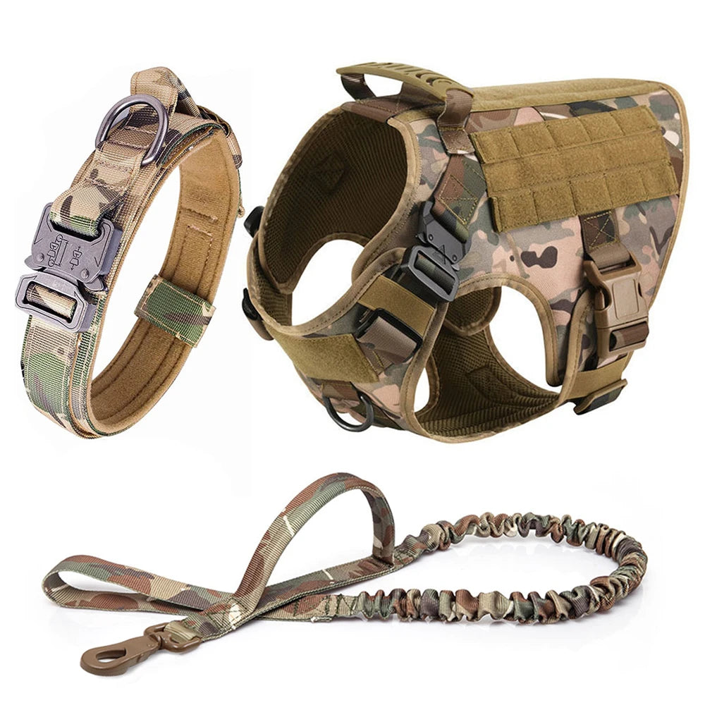 AlphaPaw | Tactical Dog Harness – Durable Vest with Handle