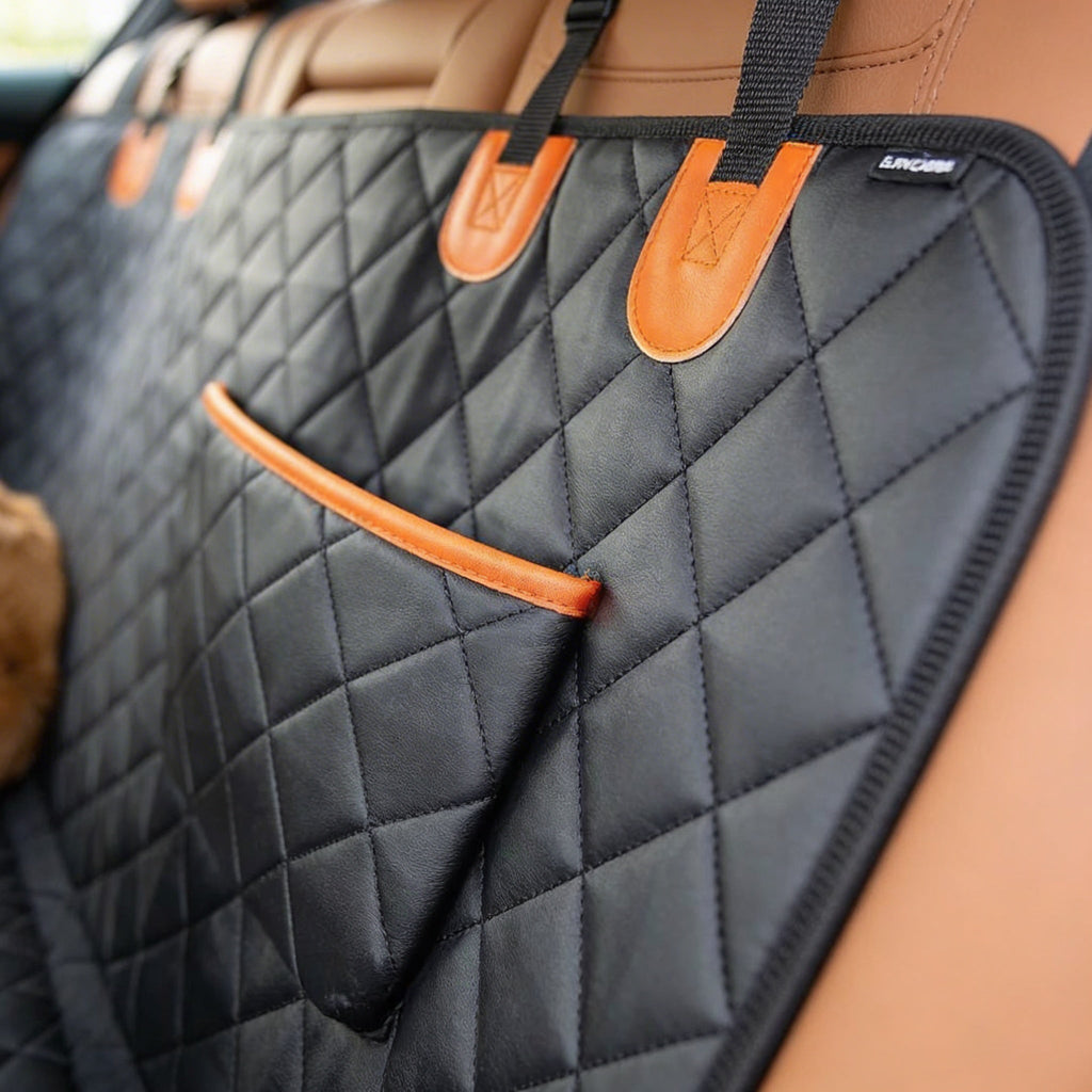 TravelMate | Dog Car Seat Cover with Waterproof Protection | Back Seat Cover for Stress-Free Travel