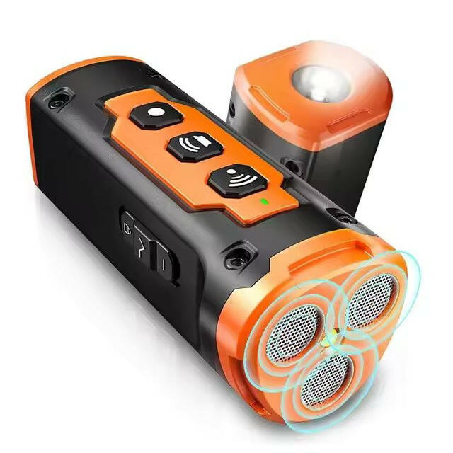 Ultrasonic Dog Training Device – 3 Sonic Emitters, 50ft Range & LED Flashlight