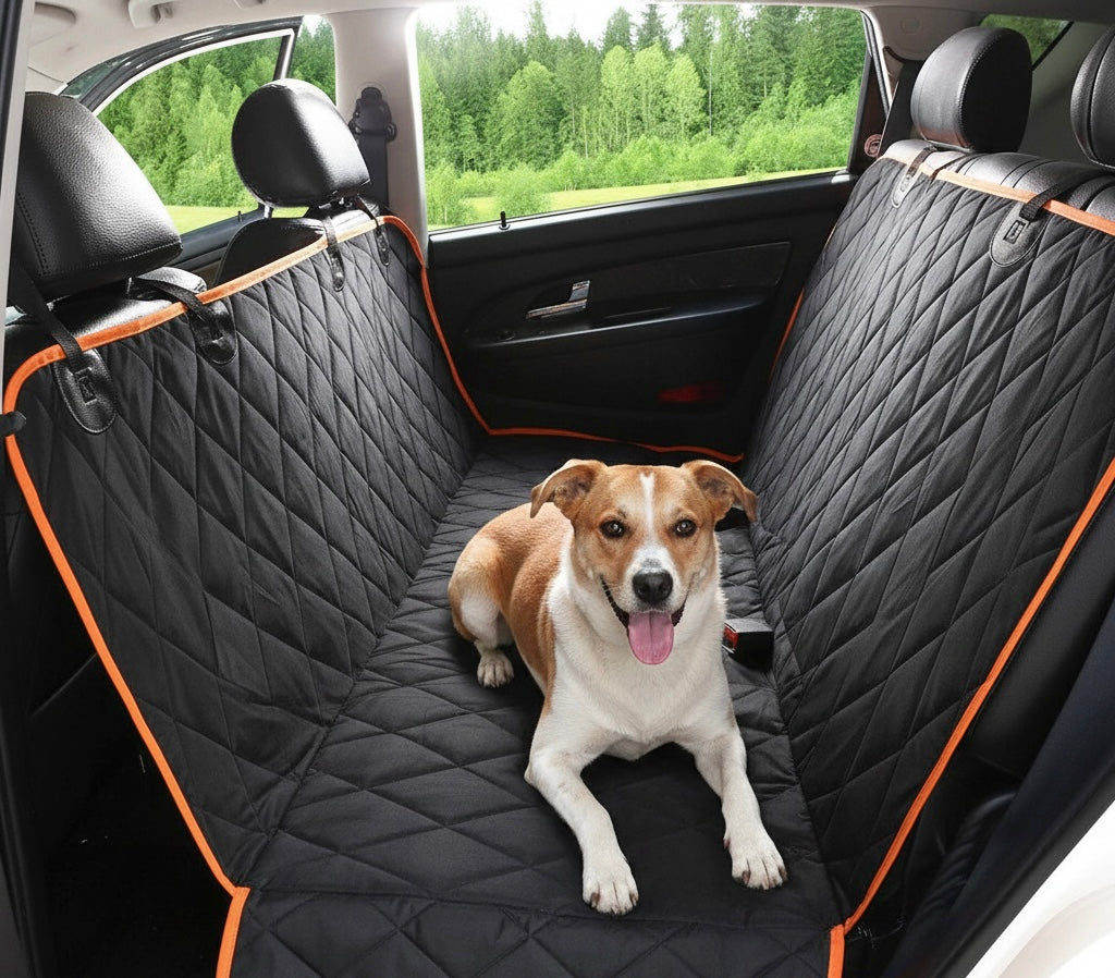 Waterproof Car Seat Cover Hammock for Pets | Universal Fit | Machine Washable